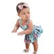 thumbnail image 2 of Herrnalise - Pelele para bebé niña recién nacida, sin espalda, con cordones, estampado floral, vestido de verano, 2 of 8