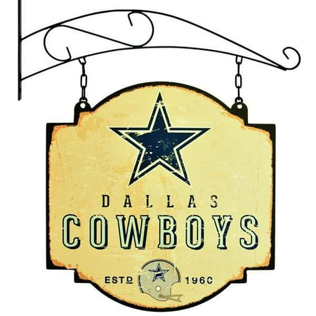 Nfl Pub Sign - Dallas Cowboys Official NFL 16 inch x 16 inch Tavern Signs by Winning Streak