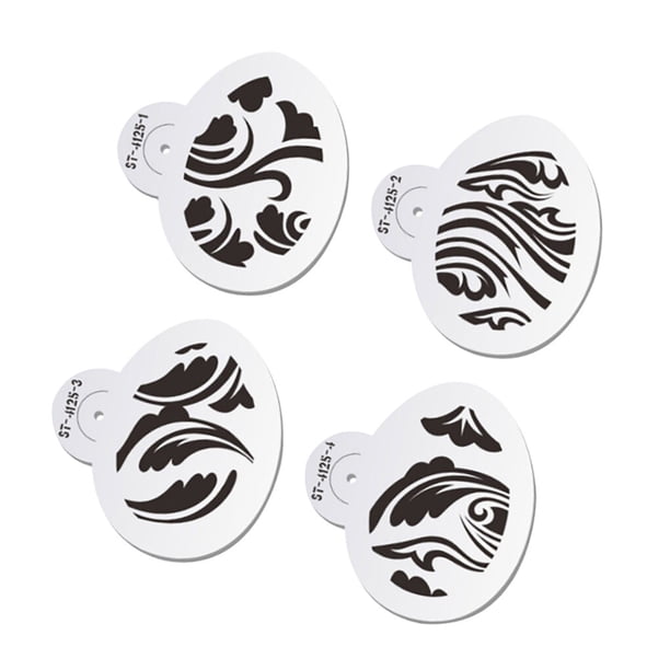 Monstrate Juego de plantillas para galletas, molde decorativo para pasteles, Fondant de Pascua, plantilla para cupcakes de mascotas, utensilios Herramientas y accesorios para hornear No.02