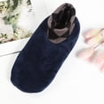 thumbnail image 2 of Lilgiuy Autumn And Winter Adult Men's Floor Socks Double Layer Plus Velvet Thickening Non-slip Warmth Not Down Velvet Yoga Dance Socks Fall Fashion for 2022 Spring Winter, 2 of 2