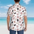 thumbnail image 6 of Daiia Fashion Hawaiian Shirt for Men Gentle Cotton Regular Short Sleeve Casual-3X-Large, 6 of 9