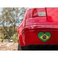 thumbnail image 5 of Brazil Flag Heart Sticker Decal / BrasÃ­lia / Federative Republic of Brazil / Brazilian / Brasil / Ordem e Progresso - 4.5 inch, 5 of 8