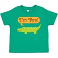 thumbnail image 3 of Inktastic I'm Two Alligator 2nd Birthday Boys or Girls Toddler T-Shirt, 3 of 5