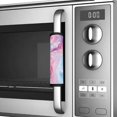 thumbnail image 4 of Hinthetall Refrigerator Door Handle Covers Set of 4, Home Washable Kitchen Appliance Handle Covers Home Decor for Dishwasher Microwave Oven, Fridge Door Cloth Protector, Purple Marble Print, 4 of 7