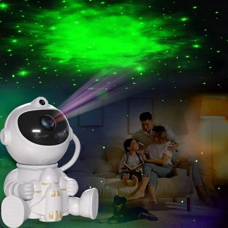 

Astronaut Nebula Projector Night Light 360 ° Rotating Magnetic Head Nebula Light Bedroom Children s Room Ceiling Room Decoration