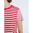 thumbnail image 4 of Free Assembly Women's and Women's Plus Cotton Cropped Boxy Tee with Short Sleeves, Sizes XS-4X, 4 of 5