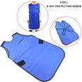 thumbnail image 3 of Blue Medical X-Ray Protection Apron Lead Rubber Radiation Protection Vest  (L), 3 of 16