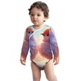thumbnail image 2 of Xecao Heart Sky Bird Couple Print Baby unisex-baby Cotton Long-sleeve Bodysuits-3 Months, 2 of 6