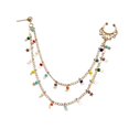 thumbnail image 2 of Pendientes de cadena de nariz a oreja Strade Fareast Limited 19,5 cm, 2 of 8