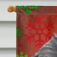 thumbnail image 3 of Carolines Treasures SC9587CHF Brussels Griffon Flocon de Neige Rouge Drapeau de Noël Toile Maison Taille, 3 of 4