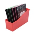thumbnail image 3 of Antimicrobial Book Bin, 14.2 x 5.34 x 7.35, Red | Bundle of 10 Each, 3 of 4