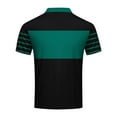 thumbnail image 3 of WAVSUF Lapel polo Shirt for Mens Soft Pique Polos Button T-Shirt Army Green Size XL, 3 of 4