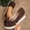 Brown, variant on Women Shoes Summer Jerdar Women's Bowknot Wedge Shoes Flatform Thick Sole Polyester Blend Solid Color Summer Fashion Casual Comfortable Walking Slip On Sandals