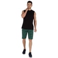 thumbnail image 2 of Inkmeso Printed Elastic Waist Shorts For Men Loungewear W/ Pockets Cotton Resort Shorts, 2 of 8