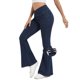 thumbnail image 1 of Pantalones vaqueros TONIRY para mujer, cintura alta, azul oscuro, 1 of 6
