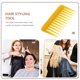 thumbnail image 5 of GOOHOCHY Peine de dientes grandes Peine de plástico ligero Peine desenredante Peine para cabello liso, 5 of 8