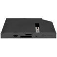 thumbnail image 2 of Black (with white replace panel), 12.7mm tray loading type slim ODD bay, 1 * USB3.0 C type, Cardreader, Support SDXC / Micro SDXC, 1 * M.2 SATA type SSD slot, 2 of 6