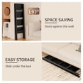 thumbnail image 6 of TOPTENG 4-Tier Foldable Aluminum Stepladder, Lightweight, Compact & Wide Design, 6 of 11