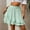 #40 Green, variant on Byworldtasic Womens Skirts Womens High Waist Ruffle Mini Skirt Flared Flowy A Line Pleated Tennis Skirts Beach Wear