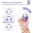 thumbnail image 6 of SAVILAND Monomer Acrylic Nail Liquid: 4 oz Acrylic Liquid Monomer with #12 Acrylic Nail Brush for Acrylic Powder Application, Non-Yellowing Acrylic Nail Monomer Liquid for DIY Home & Nail Salon Use, 6 of 9