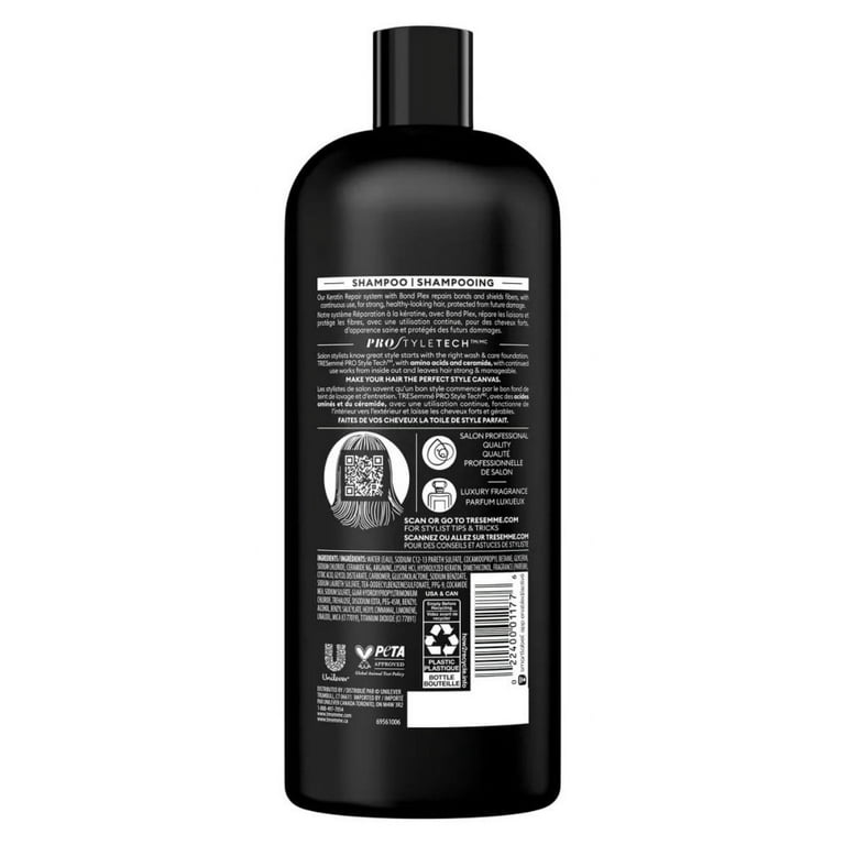 Tresemme Shampoo Keratin Repair 28oz (Pack of 3) - Walmart.com