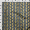 thumbnail image 3 of oneOone Cotton Cambric Fabric Floral & Paisley Block Printed Craft Fabric BTY 56 Inch Wide, 3 of 4