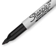 thumbnail image 4 of Rotuladores permanentes Sharpie, punta doble, fina/ultrafina, negros, 4 unidades, 4 of 7