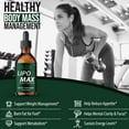 thumbnail image 4 of Lipo Max Liquid Supplement, LipoMax Drops, All Natural Premium Formula, Overall Wellness Extract Official Maximum Strength 60 mL per Bottle (3 Pack), 4 of 7