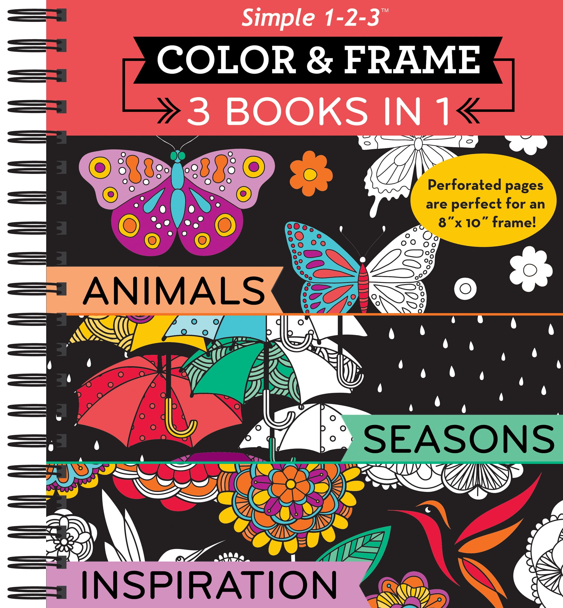 Color Frame Color Frame In The Forest Adult Coloring Book Other Walmart Com