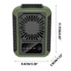 thumbnail image 3 of Ventilador de cintura portátil, recargable por 6000 mAh, con 13 horas de funcionamiento. 3 velocidades. Ideal para exteriores, trabajo, granja, viajes, bicicleta., 3 of 7