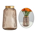 thumbnail image 4 of Jarrón de flores de mesa, flor seca, jarrón floral, arreglo floral, centro de mesa para oficina. marrón, 4 of 9