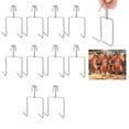 thumbnail image 3 of 10Pcs Welded Butchers Hooks Heavy Duty Meat Hangers For Cooking Turkey Bacons And Heavy Cut With Cap, 3 of 9