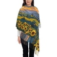 thumbnail image 3 of Kdxio Sunflowers At Sunset Women's Scarf Womens Winter Scarf, Fashion Scarfs for Women, Shawls and Wraps, Long Blanket Scarf, 3 of 8