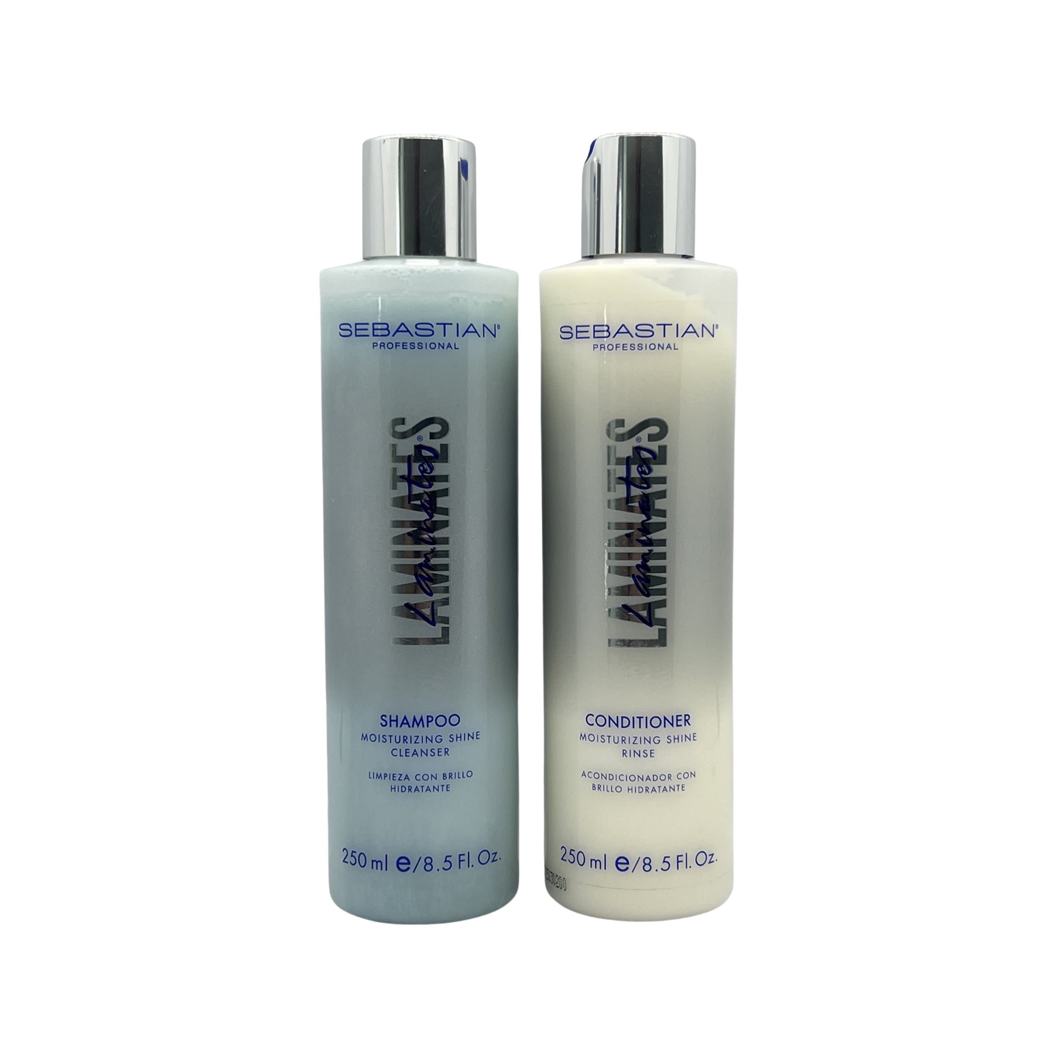 Sebastian Laminates Shampoo Cleanser & Conditioner Rinse 8.5 Oz Set