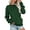 Dark Green, variant on Casual Womens Sweatshirts Crewneck Long Sleeve Tops Oversized Pullover Sweatshirt for Women