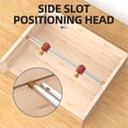 thumbnail image 3 of Woodworking Modular Gauge, High Accuracy Circular Drawing Tool Woodworking Modular Ruler Aluminum Alloy  for Professionals Hobbyists, 3 of 7