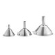 thumbnail image 1 of PAMINGONO 3Ud Embudo De Acero Inoxidable Para Uso Doméstico En Cocina Con Ergonómico, 1 of 8
