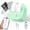Green, variant on Mini Thermal Printer Bluetooth No‑Ink Sticker Maker Portable Pocket Printer for Notes Kids Gift (Pink)