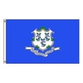 thumbnail image 1 of Annin Flagmakers 4 Pi X 6 Pi Nyl-Glo Connecticut Flag, 1 of 1