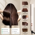 thumbnail image 2 of Hair Straightener Brush, Ceramic Straightening Comb for Women, Fast Heating & 5 Temp Settings & Anti-Scald Hair Styling Tools, 2 of 5