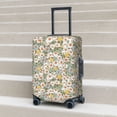 thumbnail image 6 of Disketp Daisy Elastic Travel Luggage Cover Travel Suitcase Protective Cover For Trunk Case Apply To 18''-32'' Suitcase Cover-X-Large, 6 of 7
