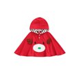 thumbnail image 2 of Gupgi Children's Cloak Neckline Button Christmas Cartoon Elk Hooded Cloak, 2 of 9