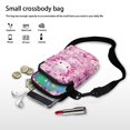 thumbnail image 7 of Chririnla Cherry Blossom Axolotl Crossbody Bag, Adjustable Shoulder Strap Cell Phone Purse Polyester Lightweight Cell Phone Purse Wallet for Shop Running, 7 of 7