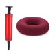 thumbnail image 1 of Cojín de asiento Tipo Donut Kuymtek para aliviar el Dolor en el Coxis rojo, 1 of 9