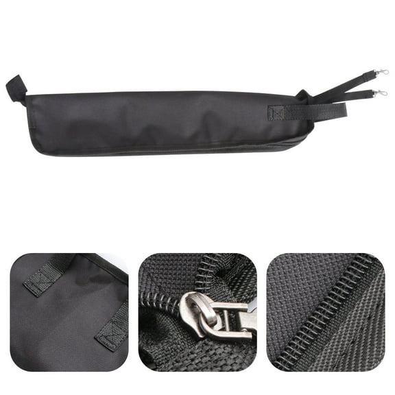 KONTONTY Portable Drum Stick Bag Thicken Drumsticks Package Storage Case Pouch Drumstick Bag Percussion Instruments Accessories( for Random Color)