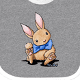 thumbnail image 4 of Inktastic Velveteen Rabbit Boys or Girls Baby Bib, 4 of 4