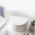 thumbnail image 2 of ziyahi Solid Color Desktop Trash Can Press Lid Garbage Container Storage Bucket Box Home Office Supplies, 2 of 9