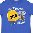 thumbnail image 4 of Inktastic Its My 3rd Birthday with Construction Tools Boys Toddler T-Shirt, 4 of 5