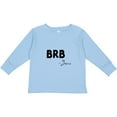 thumbnail image 3 of Inktastic Easter Brb Jesus Boys or Girls Long Sleeve Toddler T-Shirt, 3 of 5