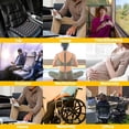 thumbnail image 3 of Cojín de aire silla inflable cojín de asiento de aire coche portátil Breat brillar Electrónica, 3 of 5
